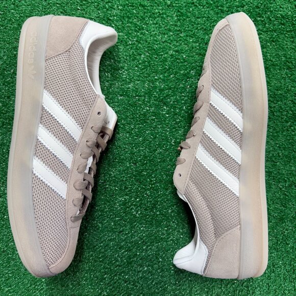 Adidas Gazelle Indoor Pro Brown Shock Yellow Charcoal Mens JS0666 NEW Multi Sz - Picture 4 of 4